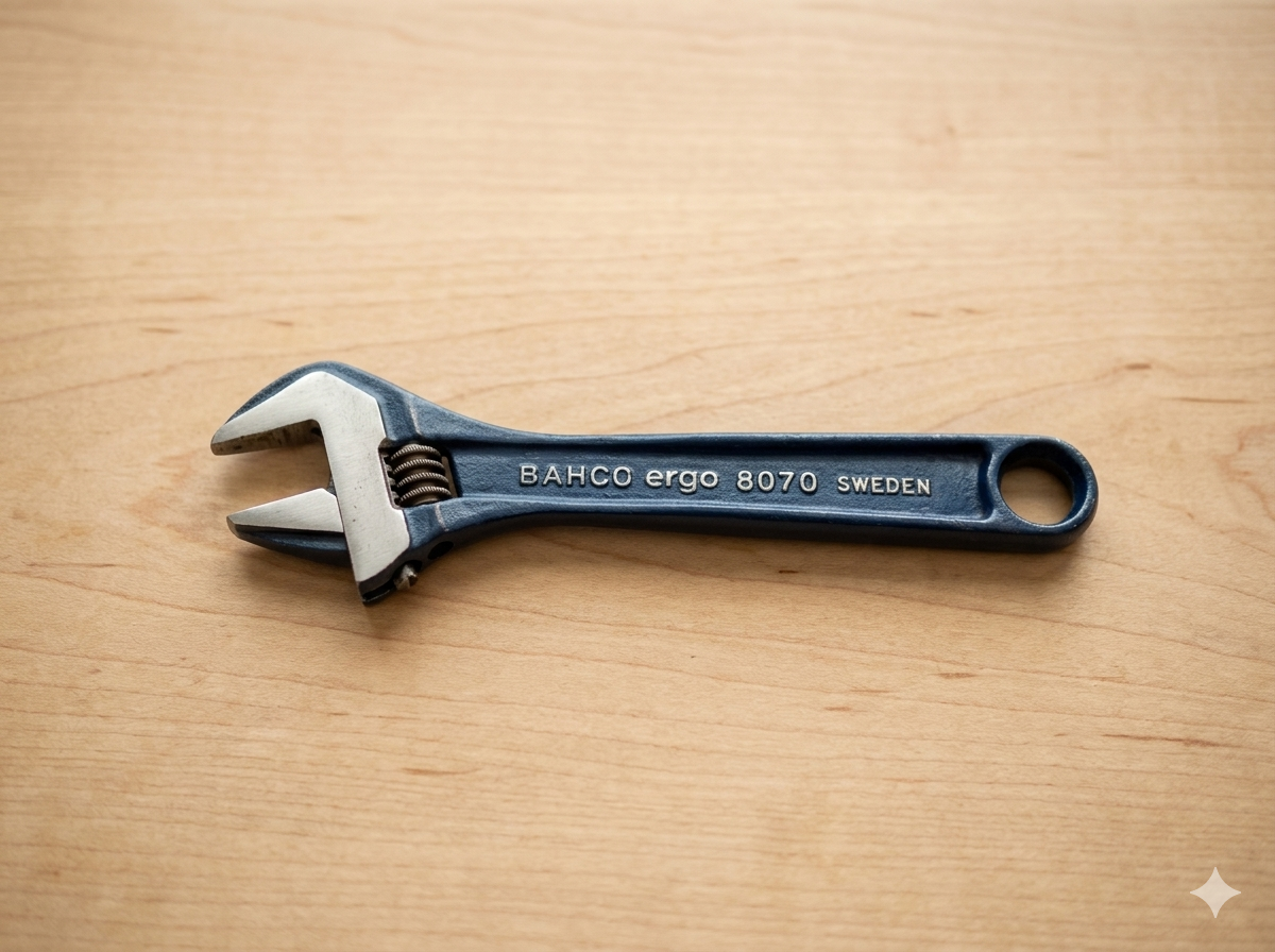 Bahco 8070 ERGO Adjustable Wrench