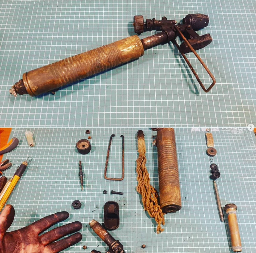 Vintage Barthel Blowtorch (1910‑1940) — slika 4